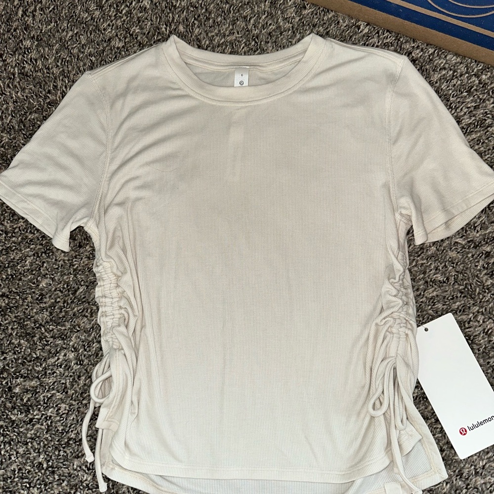 Lululemon Side Cinch Ribbed Tank